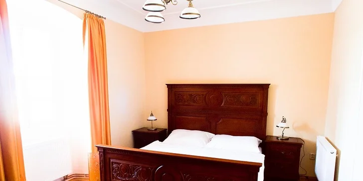 Stylový romantický pobyt Na Faře pro dva s polopenzí a třeba i wellness