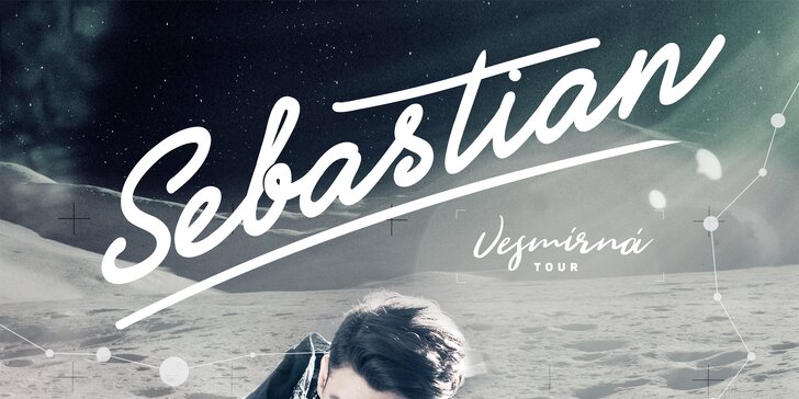 Sebastian a jeho turné Vesmírná: vstupenka na koncert v Ostravě