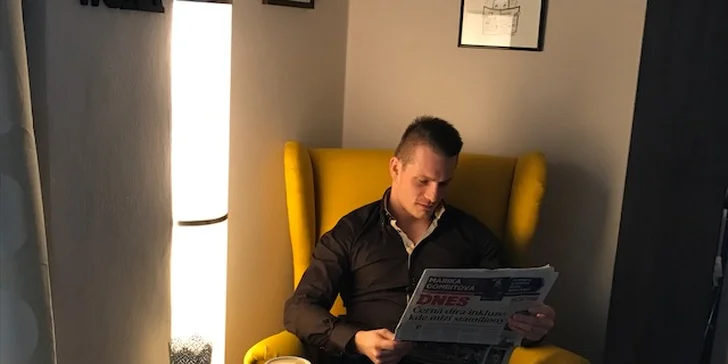 Dvě kávy a případně i dva domácí zákusky v Happy Café