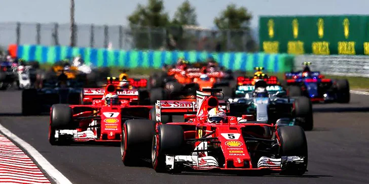 Letecky na Velkou cenu Maďarska F1: dvě noci v hotelu se snídaní a vstupenka