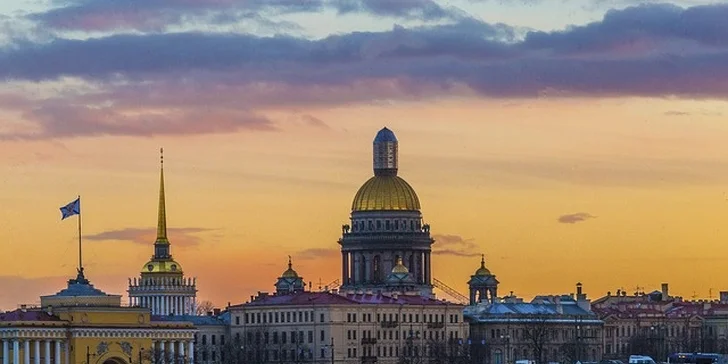 Dubnový letecký zájezd do Petrohradu včetně 3 nocí v hotelu se snídaní