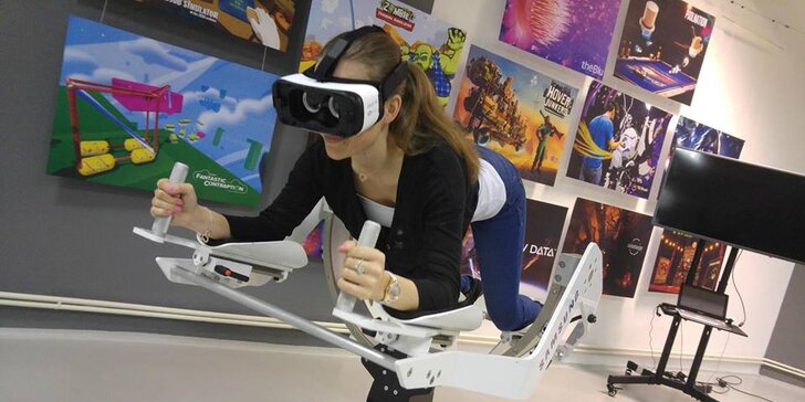 Virtuální realita: 1, 3, 5 či 10 vstupů na konzoli HTC Vive i simulátor létání ICAROS