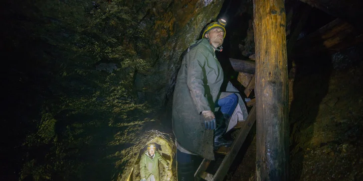 Dobrodružství hluboko pod zemí: prohlídka štoly Johannes u Božího Daru