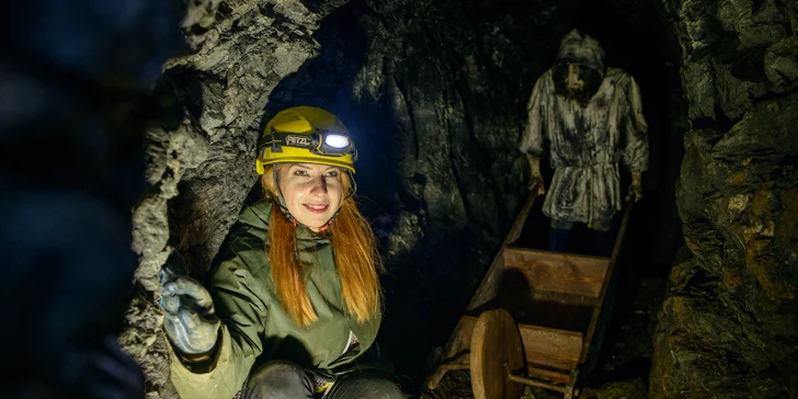Dobrodružství hluboko pod zemí: prohlídka štoly Johannes u Božího Daru