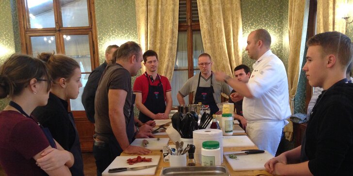 Mistrem kuchyně: libovolný kurz vaření s Ondřejem Slaninou v Chateau St. Havel