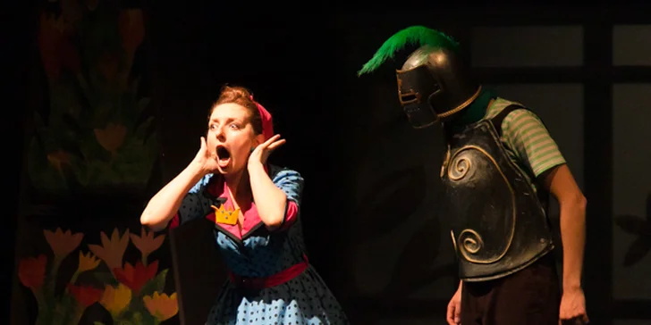 Vstupenka na divadelní pohádku: O princezně, která ráčkovala