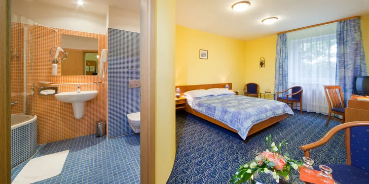 Tenhle menší hotel stojí na okraji Plzně v příjemném prostředí kousek od parku.