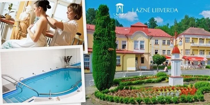 3denní wellness pobyt v Lázních Libverda pro dva