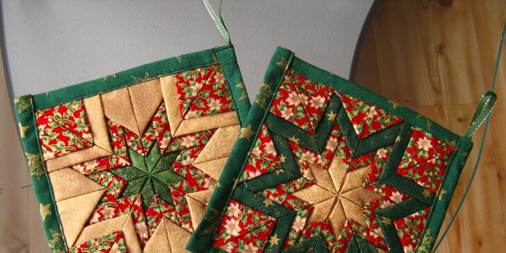 Vánoční tabule letos v novém: 5 hodin kreativního šití originálních doplňků
