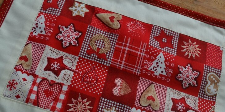 Vánoční tabule letos v novém: 5 hodin kreativního šití originálních doplňků