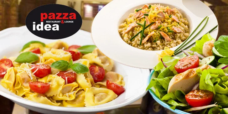 Otevřený voucher do italské restaurace Pazza Idea