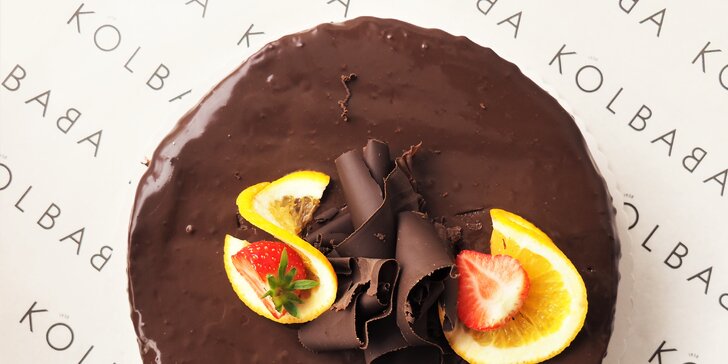Čokoládový nebo svěží jogurtový dort z vyhlášené cukrárny Kolbaba