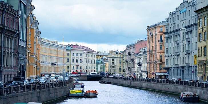 Dubnový letecký zájezd do Petrohradu včetně 3 nocí v hotelu se snídaní