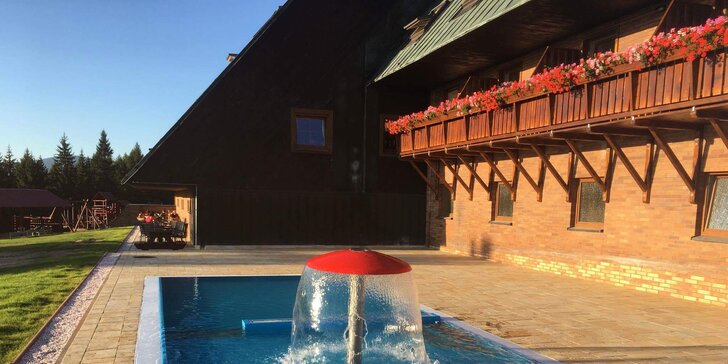 Dovolená na Benecku: pobyt v apartmánu s neomezeným vstupem do vnitřního i venkovního bazénu