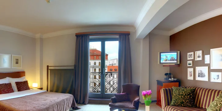 5* pobyt v centru Prahy: Jalta Boutique Hotel na Václavském náměstí
