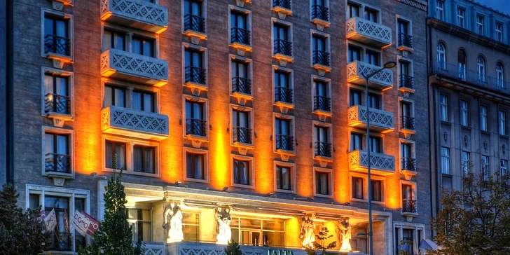 5* pobyt v centru Prahy: hotel přímo na Václavském náměstí, snídaně i prohlídka muzea