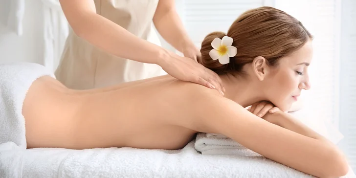60minutová aromatická olejová masáž