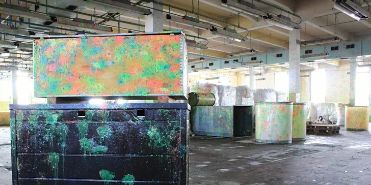 Paintball v kryté hale včetně veškerého vybavení