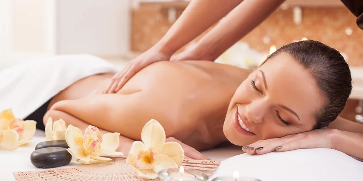 Andělské hýčkání v salonu Thai Sun: 100 minut relaxace s masáží dle výběru