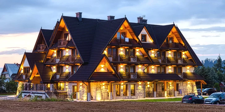 Relax v polských Tatrách až na 15 dní: snídaně a neomezený wellness