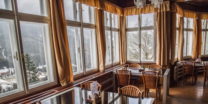 Last minute lyžovačka: 3–4 dny ve Špindlu v horské chatě se snídaní