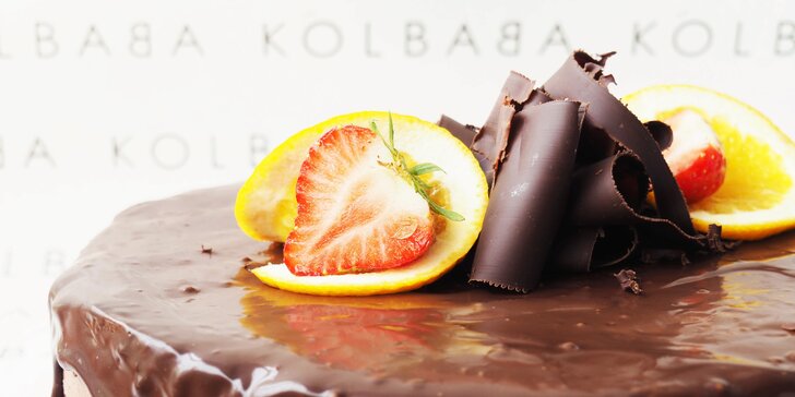Čokoládový nebo svěží jogurtový dort z vyhlášené cukrárny Kolbaba