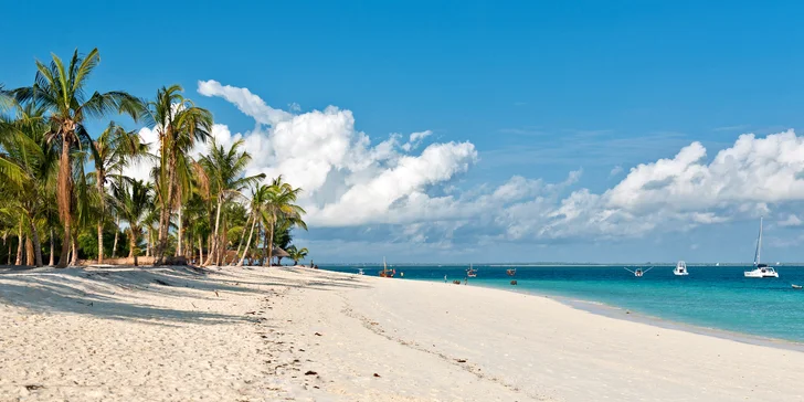 Exotický Zanzibar: plná penze, light inclusive nápoje a neskutečná pohoda