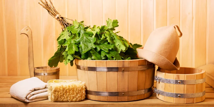 1 či 5 hodin dopolední v SaunaBaru: Uvolněte se ve finské, bio i herbal sauně