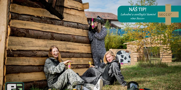 Outdoor paintball s ojedinělou scenérií na zbrusu novém hřišti na Smíchově