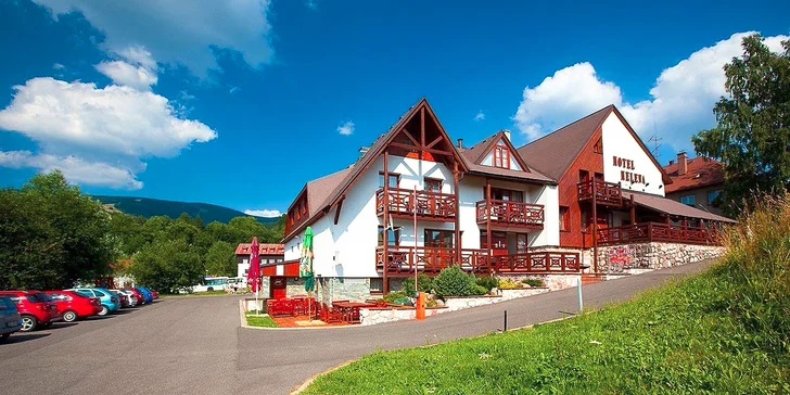 3–5denní aktivní pobyt v Krkonoších: polopenze, sauna nebo i horská kola