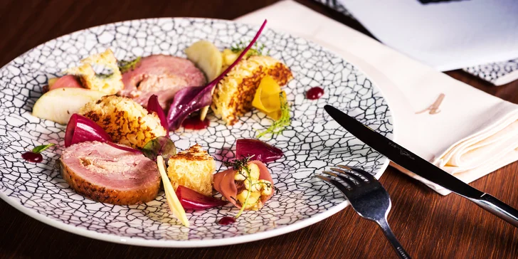 5chodové menu plné originálních chutí s lahví prosecca + vstupenky na LiStOVáNí