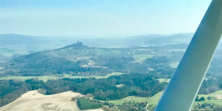 Seznamovací let v letadle Cessna: 20 minut ve vzduchu včetně pilotování