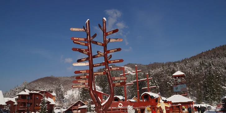 Skipasy do Snowlandu ve Valčianské dolině u Martina pro děti i dospělé