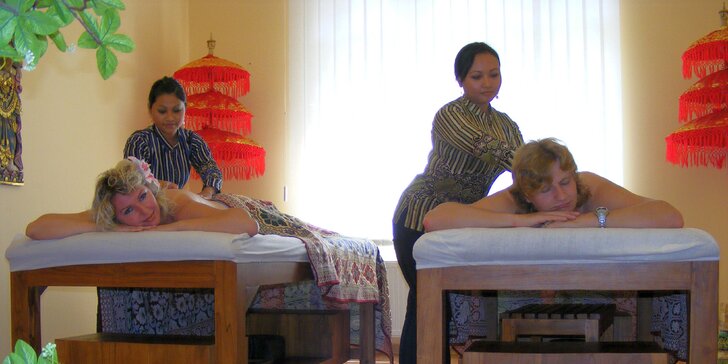 Partnerská thajská masáž ve SPA Salonu