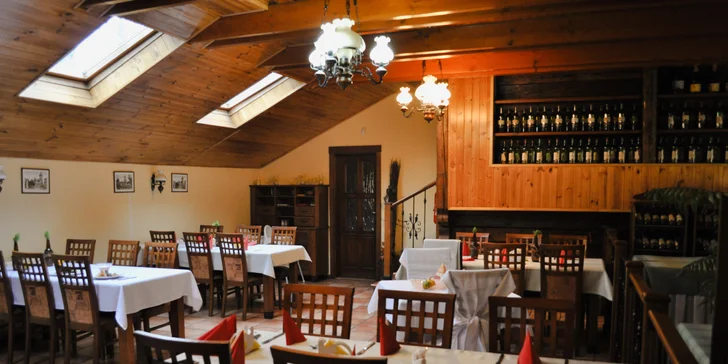 Pochutnejte si ve dvou na 3chodovém menu: paštika, kachní prso i dezert