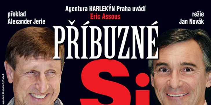 Vstupenka na divadelní představení: Příbuzné si nevybíráme