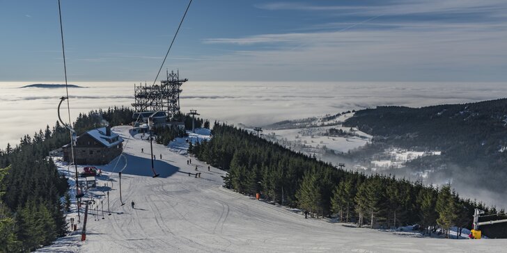 Leden na Dolní Moravě pro 3 – 6 výletníků s polopenzí i sportovním vyžitím