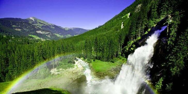 Výlet k vodopádům do národního parku Vysoké Taury a zastávka v Salzburgu