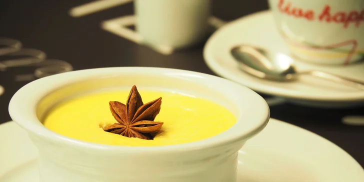 Menu pro dva: carpaccio z marinované řepy, rumpsteak i crème brûlée