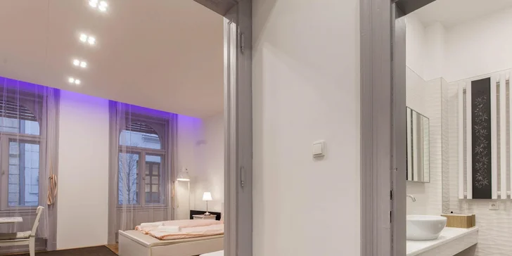 Apartmány v centru Budapešti: láhev vína, případně vstup do lázní