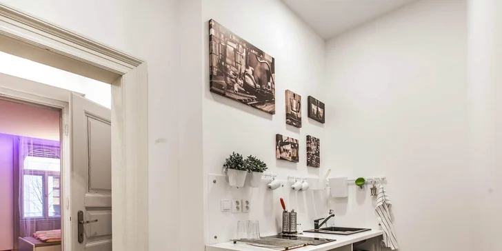 Apartmány v centru Budapešti: láhev vína, případně vstup do lázní