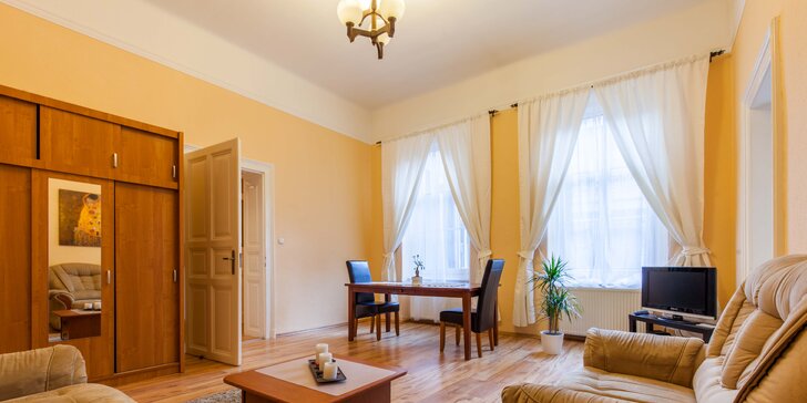 Pobyt v apartmánu v centru Budapešti na 2-3 noci s platností po celý rok