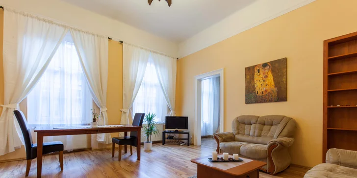 Pobyt v apartmánu v centru Budapešti na 2-3 noci s platností po celý rok