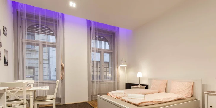 Apartmány v centru Budapešti: láhev vína, případně vstup do lázní