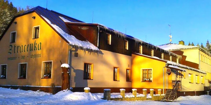 Krása zimních Jeseníků: 3denní relaxace s wellness i domácí polopenzí