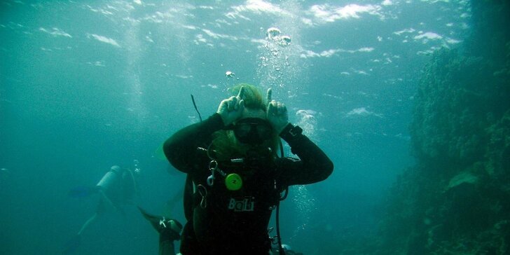 V. I. P. kurz pro začínající potápěče – individuální přístup