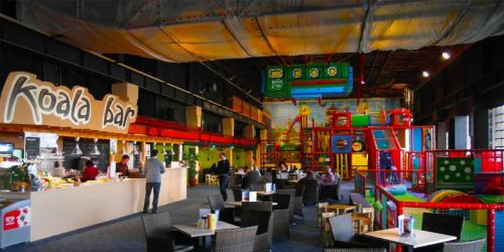 Vstup do rodinného zábavního centra Koala Café