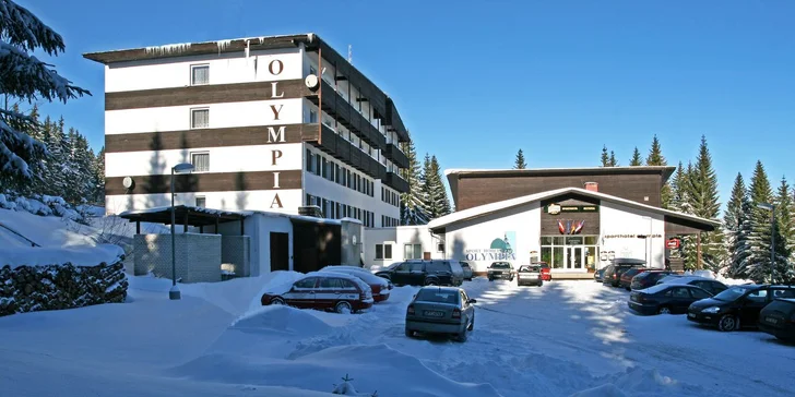 Šumava lyžmo: prosté ubytování na Churáni v těsné blízkosti lyžařských tras