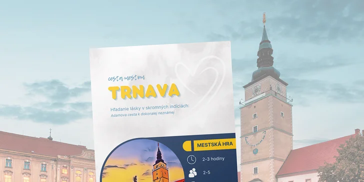 Odhaľte tajomstvá slovenských miest prostredníctvom zábavnej a dobrodružnej hry Cesta mestom.