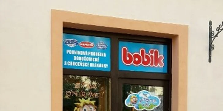 Balíčky pro malé milovníky Bobíka: Mléčné výrobky a hodiny